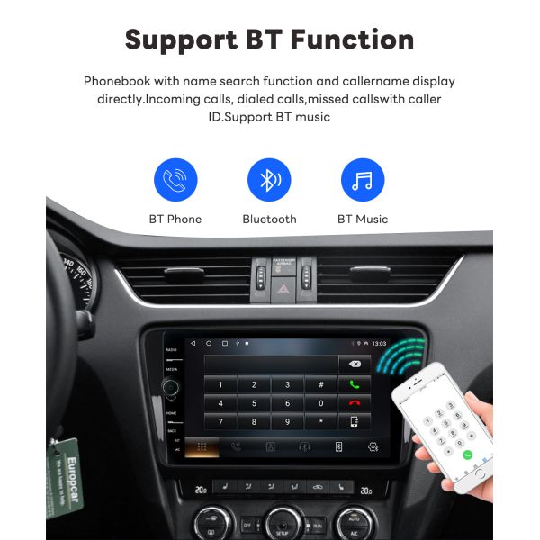 Ford FUSION 2009-2012 Автомобильный DVD 10,1 дюйма HD мультимедийный стерео с GPS/BT/FM радио/Carplay