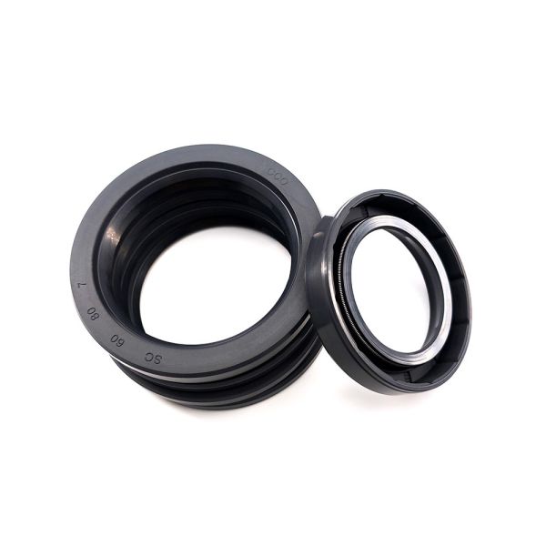 Mechanical Single Lip Oil Seal SC Type Oi Seal Black Rubber Oil Ring Sealer