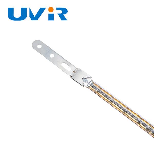 2000W 400V Gold Coated IR Halogen Lamp with X Base