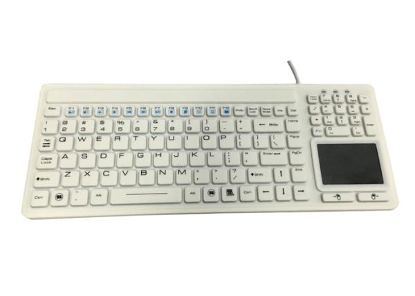 EN60601 passou o teclado médico impermeável com o Touchpad que inclui o teclado numérico numérico