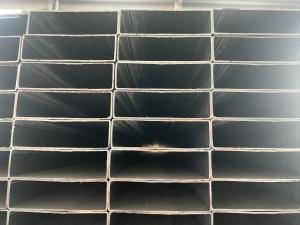 Tubo de acero galvanizado 20X50, punzonado y soldado, sección hueca cuadrada