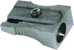 Papeterie manuelle colorée de bureau de taille-crayons de lame en acier d'Alumimium de papeterie d'art