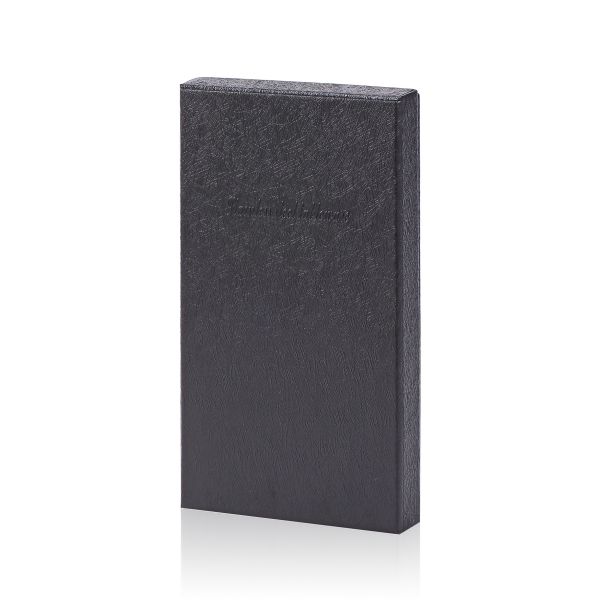 Black Color Square Shape Cardboard Material with Liner Gift Packaging Box