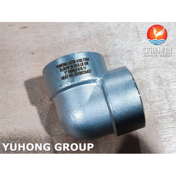 ASTM A182 F304 Stainless Steel Socket Welding Forged Fittings ASME B16.11