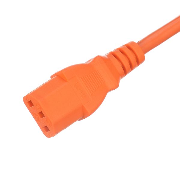 IMQ Certificated Computer Power Cord Y Splitter 3pin Plug with 2 Way C13 Plug Socket WIFI NO Grounding Standard Grounding