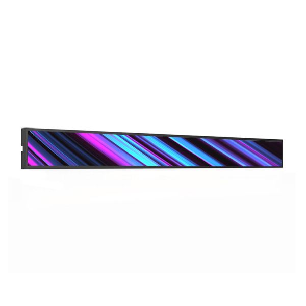 35 Inch Stretch Bar LCD Display With 400 Nits Brightness For Advertising Publish