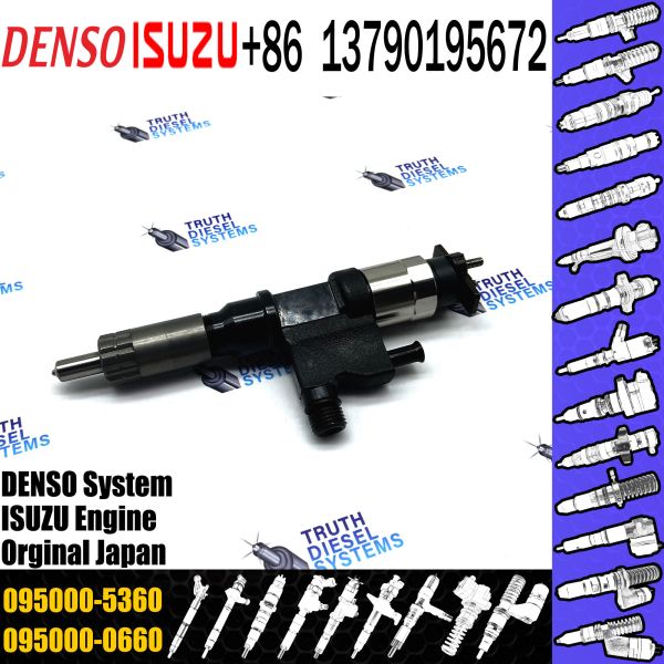 095000 5360 095000 5360 Kit de reparación de inyectores eléctricos de tren común Boquilla 4HK1 6HK1 Boquillas de inyector de combustible diesel 095000-536