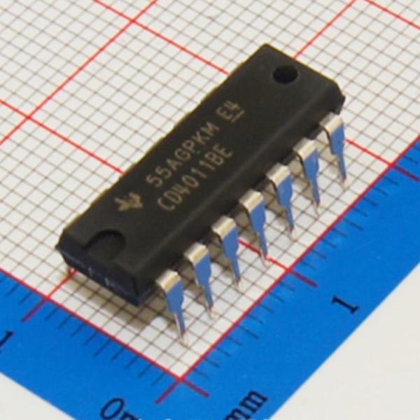 Logic Chip CD4011 CMOS Four Way 2-Input NAND Gate DIP14 Integrated Circuit New IC CD4011BE