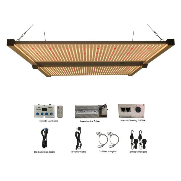 480w Dimmable Quantum Board UV IR 3x3 4x4 LED Grow Light with Timer