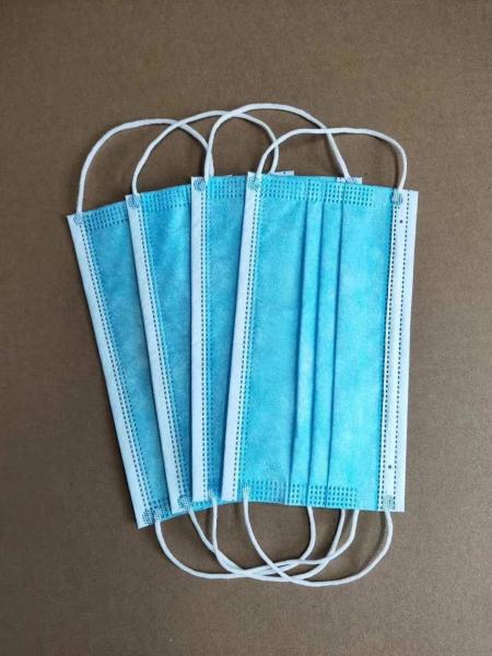 Easy Breathability 3 Ply Medical Disposable Mask Earloop