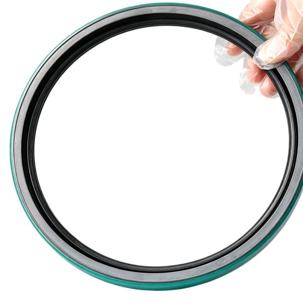 122555  Radial Shaft Seal Oil Seals with Bimetallic Cage and Wave Sealing Lip for Lubricating Oil or Grease