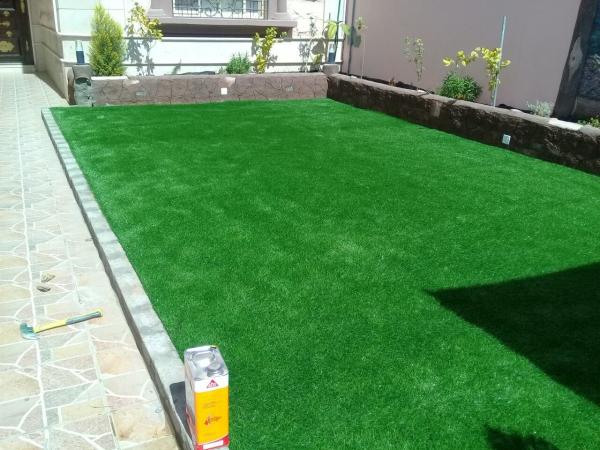 Trio Nature 138 Garden Artificial Grass Turf 40mm Landscape Lawn