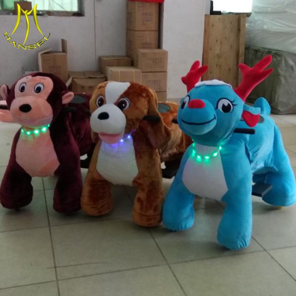 Hansel   hot selling popular children amusement electric ride on horse toy