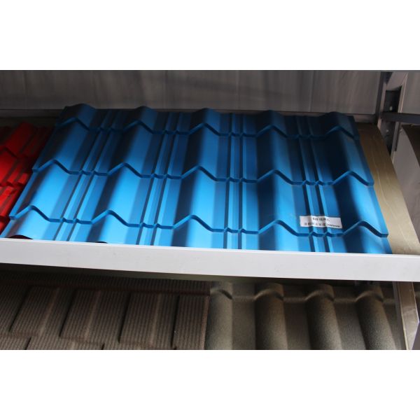 лист толя 0.9mm трапецоидальный Ppgi Ibr делая машину гидравлический