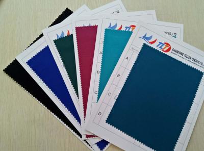 A viscose 20% 165gsm do poliéster 80% tingiu telas de T/R