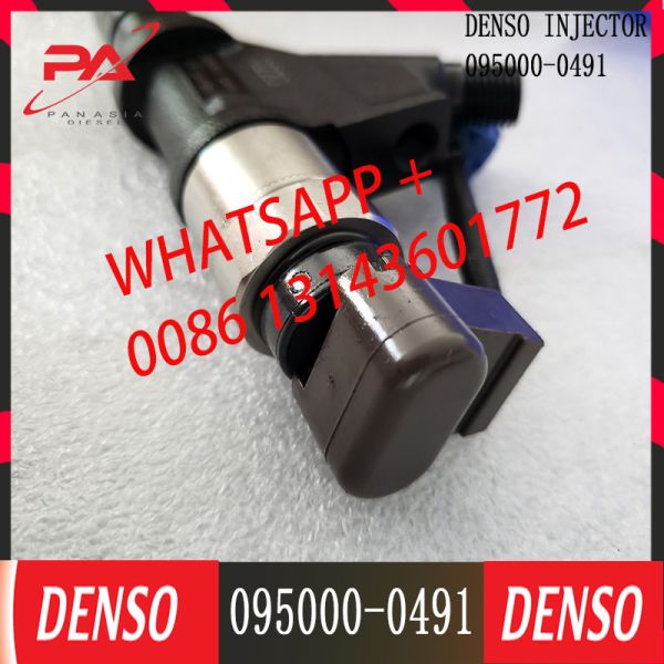 Original common rail fuel injector 095000-0491 095000-0490 injector control valve 23670-30400 095000-0491