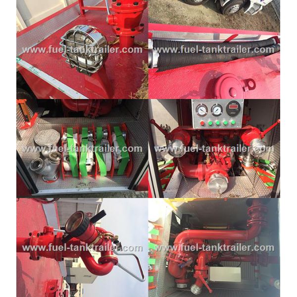 JAC Fire Fighting Vehicle , 4x2 International Fire Truck 120HP 3360mm Wheelbase