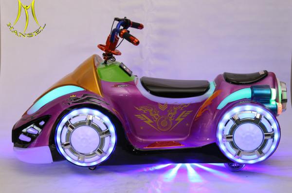 Hansel battery operated electronic motorcycle racing games amusement park rides