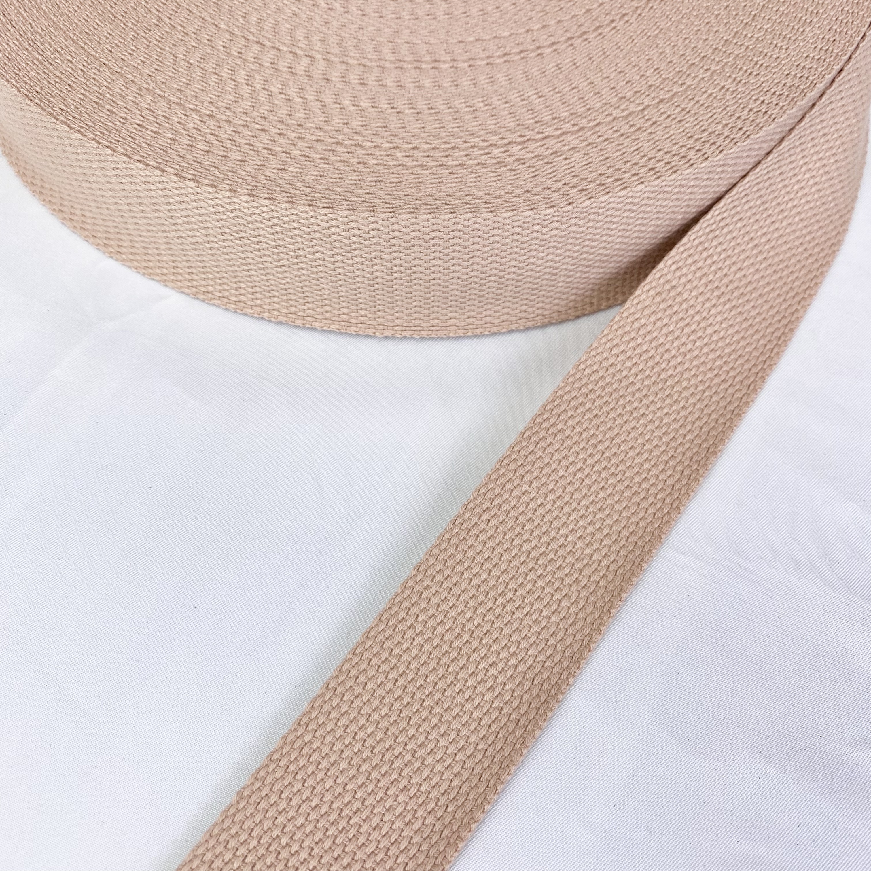 Colorful polyester-cotton webbing Soft and durable Belt Dupont Tote bag strap