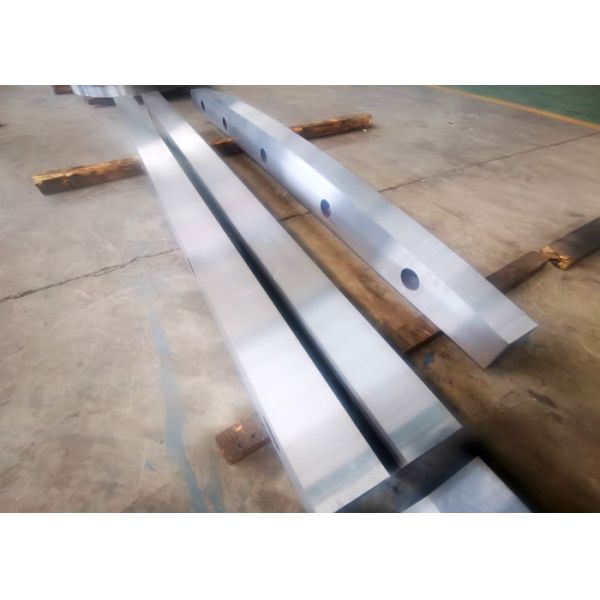 Стальные лезвия HRC 65 ножниц H13 для плиты разрезая машины прокатного стана