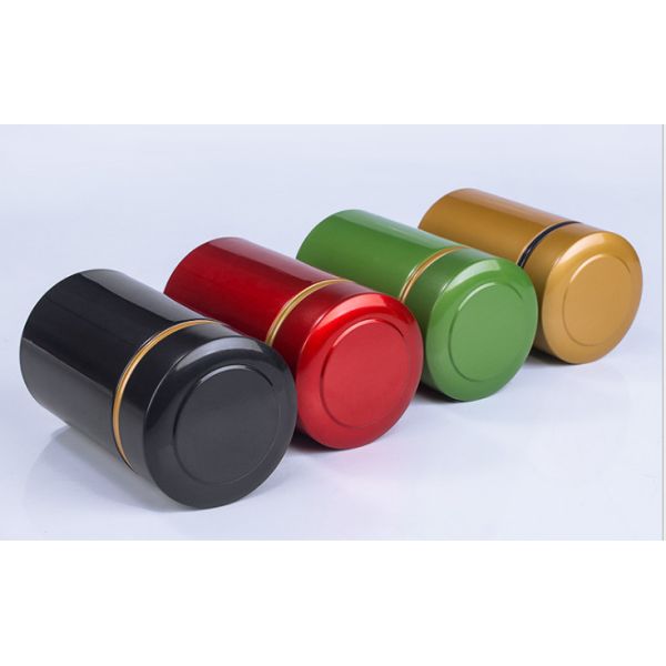 винтажный чай олова 700ml кладет цвет в коробку 4 вокруг контейнеров олова