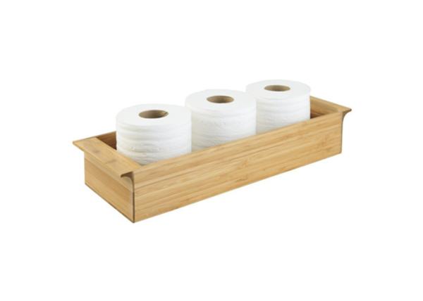 Organic Bamboo Hot Selling  with Handle Unique Design Customized Size Organizer Bamboo Storage Box