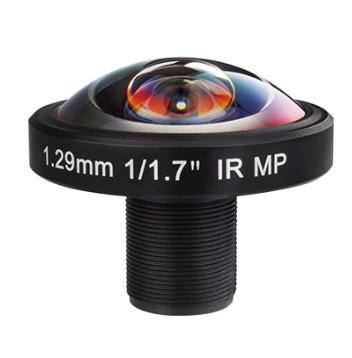 Panoramic Lens full view, 1.29mm F2.4 1/1.7 image size lens