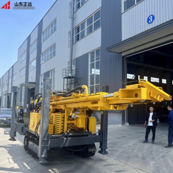 SL330S Hydraulic Crawler Water Well Drilling Rig 330M Depth