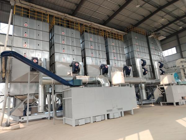 原料 小規模穀物乾燥機 13.05-44.25 KW 電力 小麦用