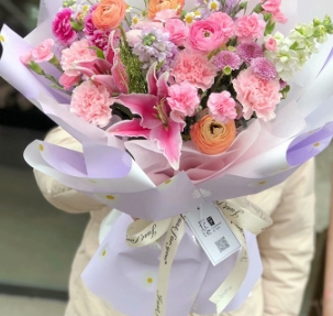 Waterproof floral materials are as fresh as your flower wrapping paper