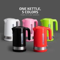 Calderón eléctrico libre de BPA 1.7L Calentador de agua a reacción rápida apagado automáticamente para cafetera de café y té