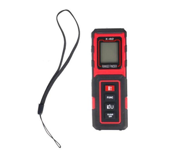 Compact Design Mini Portable IP54 Waterproof 0.3- 40m Laser Distance Meter For Engineering Measurement And Indoor Design