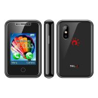 8XR Mini Téléphone portable 2G GSM 1.77'' Affichage tactile Numérotateur sans fil SMS Multimédia 350mAh