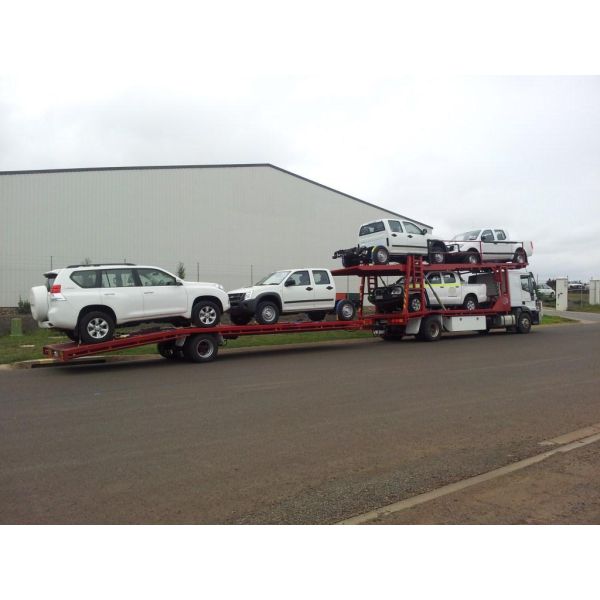 3 оси автотранспортер полуприцеп с стальным материалом и полезной нагрузкой 40000 кг