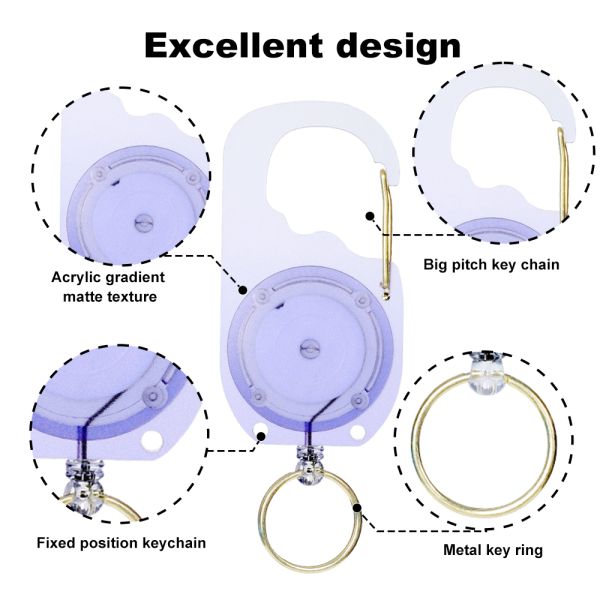 Reel de la insignia de Deyi, metal pesado.