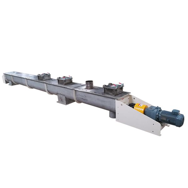 Customized Carbon Steel Heat Resistant Screw Conveyor for Industrial Material Handling