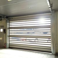 Porte en spirale rapide extérieure intelligente Porte en spirale industrielle en aluminium dur Porte en spirale à grande vitesse Sécurité et efficacité pour les applications industrielles lourdes