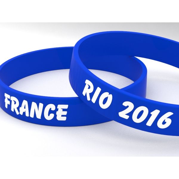 Silicone wristband bracelet Rio 2016 Brazil Olympics souvenir promotion gifts