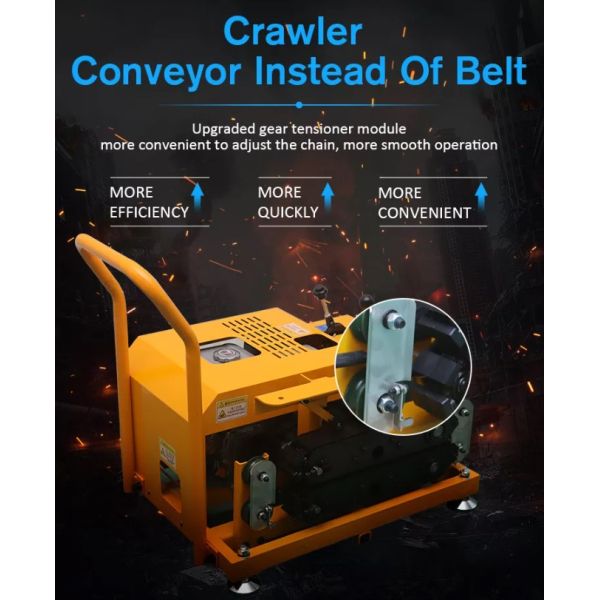 Машина оптического кабеля дуя, оранжевый кабель вытягивая машину для FTTH