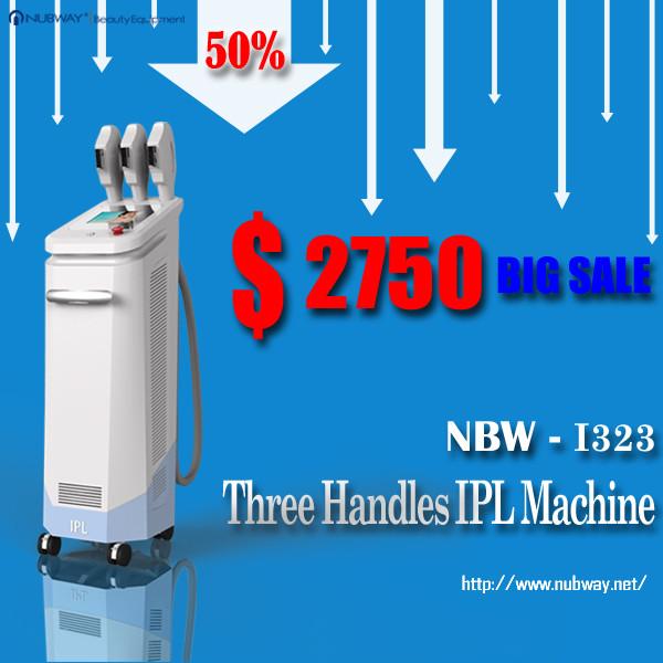 Big sale Vertical Hair Removal IPL Beauty Machine  Safety For spa use