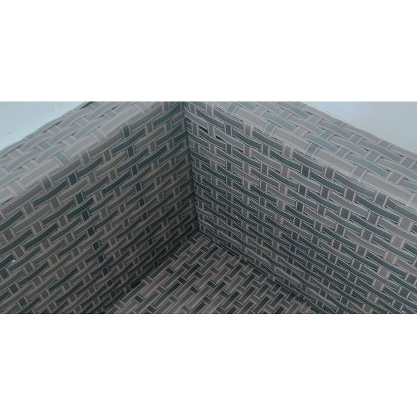 7-Pieces Outdoor Sectional Sofa Patio Casual Sofa Garden Corner Functional Rattan Wicker Sofa Set