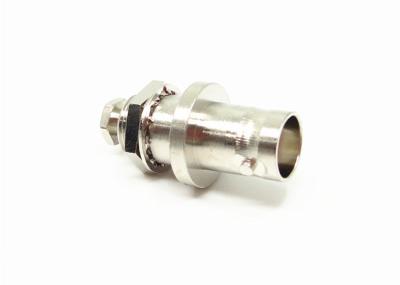 Os conectores fêmeas impermeáveis do co-axial BNC do anteparo 50Ohm cabografam para RG178