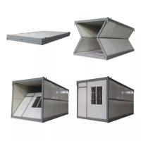 Maison de conteneur pliable de 20 pieds