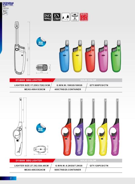Hunan Dongyi Gas Rechargeable Electric BBQ Kitchen Lighter B005 com recurso Rechargeable