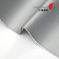 E Glass Silicone Coated Fiberglass Cloth 260℃ Heat Resistant 8HS 1550mm Width