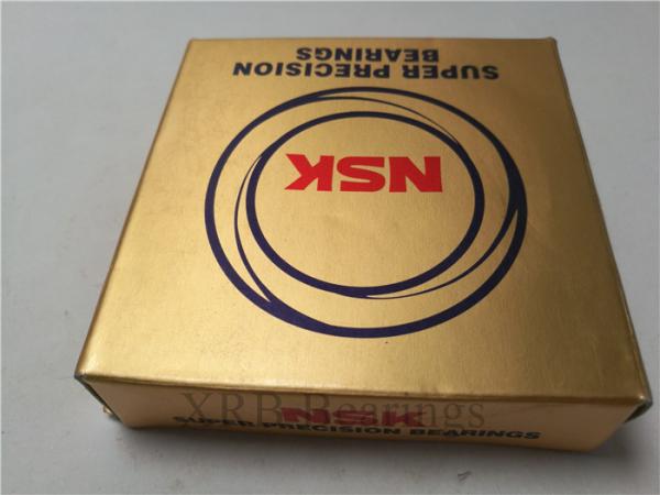 25×52×15mm NSK Angular Contact Ball Bearing , V Groove Guide Bearing For High Frequency Motors