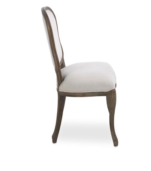 Custom furniture wooden chair linen fabric materials antique style wedding chairs sale