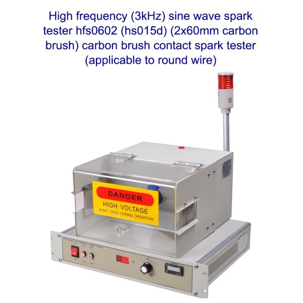 Wire and Cable High Frequency Spark Testing Machine Electronic