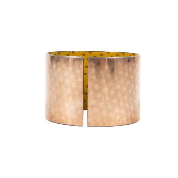 Metal Yellow Pom Bush Wrapped Bronze Bearings Self Lubricating