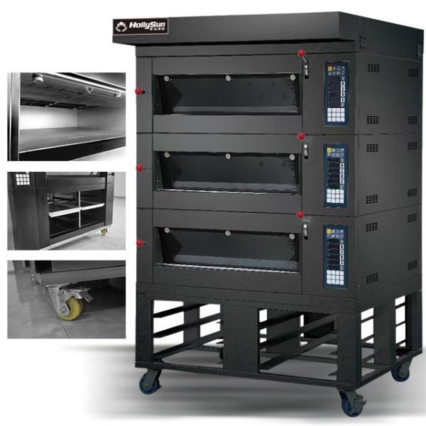 Eficiência Forno Elétrico de Forno de Pizza 20,7kw 380V Equipamento de cozinha comercial